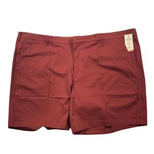 Dockers Ultimate Shorts Mens 58 Big & Tall Apple Red Supreme Flex Stretch‎ $60